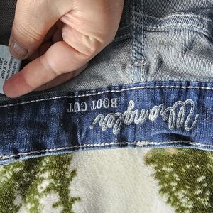 Wrangler Blue Boot Cut Denim Jeans